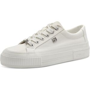 s.Oliver Damen Plateau Sneaker mit Schnürsenkeln Bequem, Weiß (White), 40 EU s.Oliver Damen Plateau Sneaker mit Schnürsenkeln Bequem, Weiß (White), 40 EU