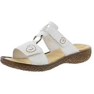 Rieker Damen Frühjahr/Sommer Sandalen, (Weiss 80), 42 EU Rieker Damen Frühjahr/Sommer Sandalen, (Weiss 80), 42 EU
