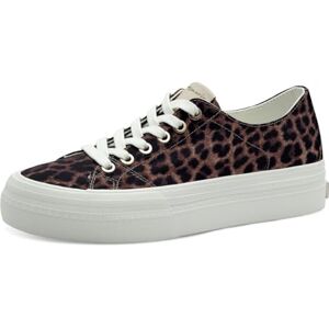 Tamaris Schnürer Damen Vegan sportlich braun,EU 36 Tamaris Schnürer Damen Vegan sportlich braun,EU 36
