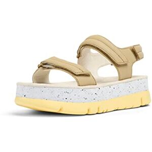 Camper , Oruga Up, Women Sandal, Medium Beige, 38, (EU) Camper , Oruga Up, Women Sandal, Medium Beige, 38, (EU)