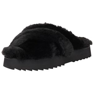 Tommy Hilfiger Damen Hausschuhe Plüsch, Schwarz (Black), 39/40 Tommy Hilfiger Damen Hausschuhe Plüsch, Schwarz (Black), 39/40