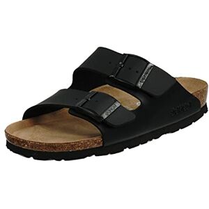 Rohde Damen, Frauen, Klassische Sandalen, Sandalen,Pantoletten,Sommerschuhe,Hausschuhe,Kork-fußbett,SCHWARZ,42 EU / 8 UK Rohde Damen, Frauen, Klassische Sandalen, Sandalen,Pantoletten,Sommerschuhe,Hausschuhe,Kork-fußbett,SCHWARZ,42 EU / 8 UK