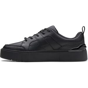 Clarks LorcamCraft Y Childrens Black Leather, 7 Clarks LorcamCraft Y Childrens Black Leather, 7