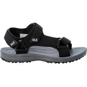 Jack Wolfskin Unisex Wave Breaker M Sandale, Schwarz, 40.5 EU Jack Wolfskin Unisex Wave Breaker M Sandale, Schwarz, 40.5 EU