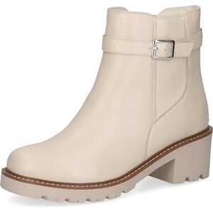 CAPRICE Damen Stiefeletten aus Leder Gefüttert, Weiß (Offwhite Perl.), 39 EU CAPRICE Damen Stiefeletten aus Leder Gefüttert, Weiß (Offwhite Perl.), 39 EU