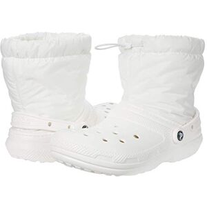 Crocs Unisex Erwachsene Classic Lined Neo Puff Boot Stiefel, White/White, 36/37 EU Crocs Unisex Erwachsene Classic Lined Neo Puff Boot Stiefel, White/White, 36/37 EU