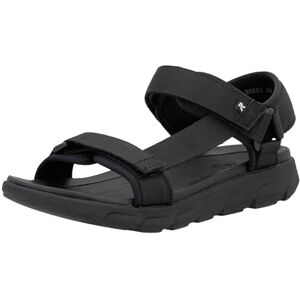 Rieker Herren Orlando 20850 Trekkingsandalen, Schwarz, 42 EU Rieker Herren Orlando 20850 Trekkingsandalen, Schwarz, 42 EU