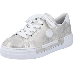 Rieker Damen Sneaker N49W1-90 metallic Gr. 41 Rieker Damen Sneaker N49W1-90 metallic Gr. 41