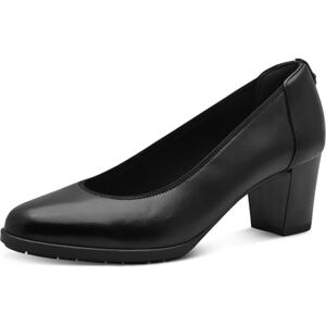 Tamaris Damen Klassische Pumps, Frauen Pumps,Comfort Lining,TOUCHit-Fußbett,Heart and Sole,Lifestyle,modisch,klassisch,Black Leather,37 EU Tamaris Damen Klassische Pumps, Frauen Pumps,Comfort Lining,TOUCHit-Fußbett,Heart and Sole,Lifestyle,modisch,klassisch,Black Leather,37 EU