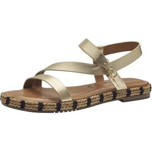 Tamaris Damen Sandalen Leder Sommer; GOLD/metallic; 37 EU Tamaris Damen Sandalen Leder Sommer; GOLD/metallic; 37 EU