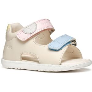 Geox BABY B ZAPITO GIRL B WHITE/SILVER 20_EU Geox BABY B ZAPITO GIRL B WHITE/SILVER 20_EU