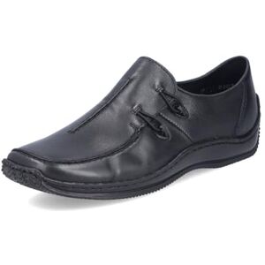 Rieker Damen Low-Top Sneaker L1751, Frauen Halbschuhe,straßenschuhe,Strassenschuhe,Sportschuhe,Freizeitschuhe,Turnschuhe,schwarz (00),42 EU / 8 UK Rieker Damen Low-Top Sneaker L1751, Frauen Halbschuhe,straßenschuhe,Strassenschuhe,Sportschuhe,Freizeitschuhe,Turnschuhe,schwarz (00),42 EU / 8 UK
