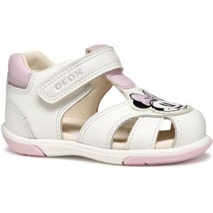 Geox BABY B SANDAL ZAPITO GIRL WHITE/MULTICOLOR 18_EU Geox BABY B SANDAL ZAPITO GIRL WHITE/MULTICOLOR 18_EU