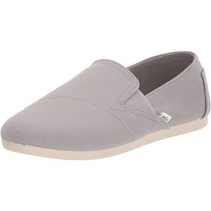 TOMS Damen Redondo Flacher Slipper, Graues Segeltuch, 40 EU TOMS Damen Redondo Flacher Slipper, Graues Segeltuch, 40 EU