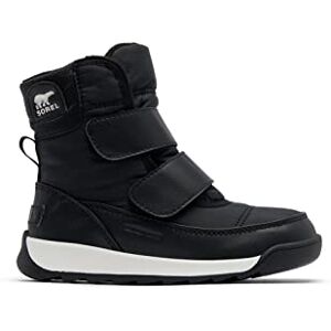 Sorel Kinder Unisex Winterstiefel, CHILDRENS WHITNEY II STRAP WP , Schwarz X Sea Salt , 23 EU Sorel Kinder Unisex Winterstiefel, CHILDRENS WHITNEY II STRAP WP , Schwarz X Sea Salt , 23 EU