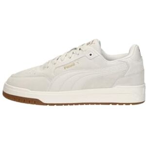 Puma Unisex Shuffle Downtown Sd Sneaker, Warmweiß Dampfgrau Gold, 40/48.5 EU Puma Unisex Shuffle Downtown Sd Sneaker, Warmweiß Dampfgrau Gold, 40/48.5 EU