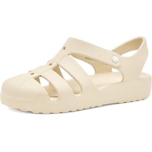 Crocs Unisex Kinder Classic Fisherman K Sandalen, Sandstone, 33/34 EU Crocs Unisex Kinder Classic Fisherman K Sandalen, Sandstone, 33/34 EU