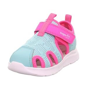 Superfit Mädchen Wave Sandale, Hellgrün Pink 7510, 21 EU Superfit Mädchen Wave Sandale, Hellgrün Pink 7510, 21 EU