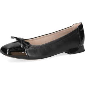 CAPRICE Damen Ballerinas mit Absatz, Schwarz (Black Comb), 41 CAPRICE Damen Ballerinas mit Absatz, Schwarz (Black Comb), 41