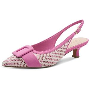 MARCO TOZZI by Guido Maria Kretschmer Damen Pumps weiches Feel Me Fußbett weiches Innenfutter Spitz, pink (Lipstick Comb), 40 EU MARCO TOZZI by Guido Maria Kretschmer Damen Pumps weiches Feel Me Fußbett weiches Innenfutter Spitz, pink (Lipstick Comb), 40 EU