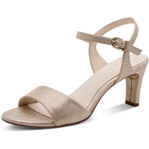 Tamaris Damen Sandalette mit Stilettoabsatz, metallic, 39 EU Tamaris Damen Sandalette mit Stilettoabsatz, metallic, 39 EU