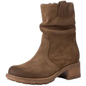 Tamaris Damen Absatzstiefelette Leder Blockabsatz Wechselfußbett; TOBACCO, EU 38 Tamaris Damen Absatzstiefelette Leder Blockabsatz Wechselfußbett; TOBACCO, EU 38