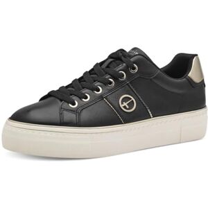 Tamaris Damen Sneaker Low, schwarz, 41 EU Tamaris Damen Sneaker Low, schwarz, 41 EU