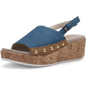 ARA Sandalette Rimini Cmel,BLAU,Natur Gr. 39 ARA Sandalette Rimini Cmel,BLAU,Natur Gr. 39