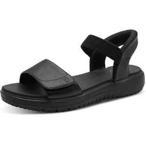 Jana Damen Wedge/Plat Sand MultiAdj+vegan BLACK 42 Jana Damen Wedge/Plat Sand MultiAdj+vegan BLACK 42
