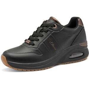 s.Oliver Damen Sneaker flach Sportlich Low Top, Schwarz (Black), 39 EU s.Oliver Damen Sneaker flach Sportlich Low Top, Schwarz (Black), 39 EU