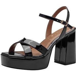 Tamaris Damen Sandalen mit Absatz Vegan Blockabsatz; BLACK/schwarz; 37 Tamaris Damen Sandalen mit Absatz Vegan Blockabsatz; BLACK/schwarz; 37