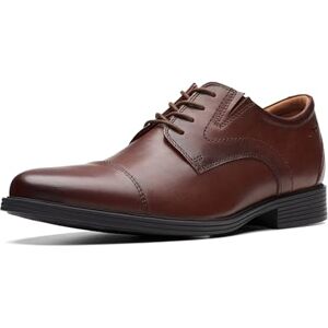 Clarks Herren Whiddon Uni Oxford, Dunkelbraunes Leder, 42 EU Clarks Herren Whiddon Uni Oxford, Dunkelbraunes Leder, 42 EU