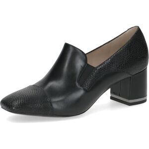 CAPRICE Damen Pumps aus Leder Karrèe, Schwarz (Black Comb), 38 EU CAPRICE Damen Pumps aus Leder Karrèe, Schwarz (Black Comb), 38 EU