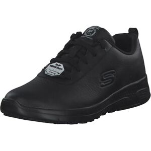 Skechers Marsing GminaFood Service Schuh für Damen, Black Prime Asia Leather, 37.5 EU Skechers Marsing GminaFood Service Schuh für Damen, Black Prime Asia Leather, 37.5 EU