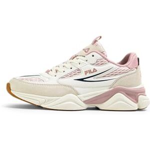 FILA Damen Sneaker RECADE mit Materialmix, Mehrfarbig (Turtledove-Mauve Chalk), 42 FILA Damen Sneaker RECADE mit Materialmix, Mehrfarbig (Turtledove-Mauve Chalk), 42