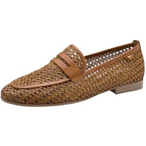 Tamaris Damen Loafer flach, braun, 40 EU Tamaris Damen Loafer flach, braun, 40 EU