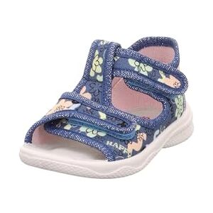 Superfit Polly, Hausschuhe für Mädchen und Jungen, Blau 8060, 19 EU Larga Superfit Polly, Hausschuhe für Mädchen und Jungen, Blau 8060, 19 EU Larga