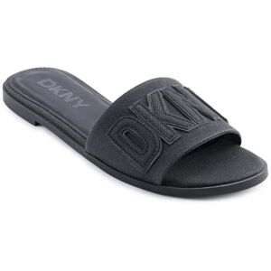 DKNY Damen Willow-Flat Slide Sandal, Black, 41 EU DKNY Damen Willow-Flat Slide Sandal, Black, 41 EU