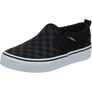 Vans Asher, Jungen Sneaker, Schwarz (Checker) Vans Asher, Jungen Sneaker, Schwarz (Checker)