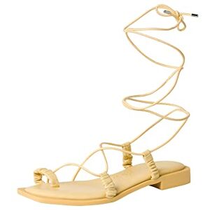 Tamaris Damen 1-1-28105-28 Flache Sandale, Soft Lemon, 40 EU Tamaris Damen 1-1-28105-28 Flache Sandale, Soft Lemon, 40 EU