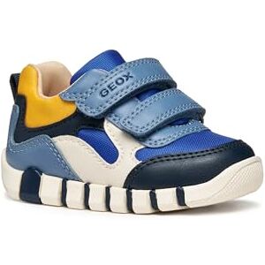 Geox Baby B IUPIDOO Boy First Steps ROYAL/DK Yellow 26_EU Geox Baby B IUPIDOO Boy First Steps ROYAL/DK Yellow 26_EU