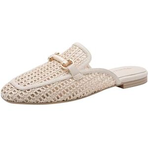 Tamaris Damen Sabot flach, beige, 37 EU Tamaris Damen Sabot flach, beige, 37 EU