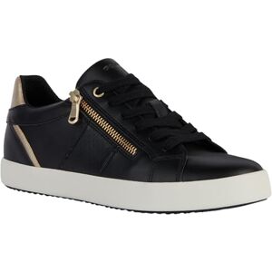 Geox Mädchen D Blomiee Sneaker, Black Lt Gold, 39 EU Geox Mädchen D Blomiee Sneaker, Black Lt Gold, 39 EU