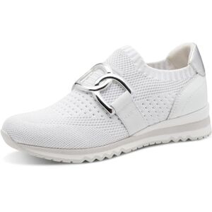 MARCO TOZZI Damen Sneaker weiches Feel Me Wechselfußbett weiches Innenfutter Modern, weiß (White Comb), 39 EU MARCO TOZZI Damen Sneaker weiches Feel Me Wechselfußbett weiches Innenfutter Modern, weiß (White Comb), 39 EU