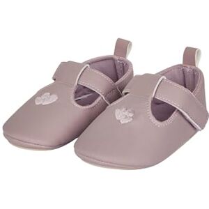Sterntaler Baby Ballerinas Herz Baby Schuhe aus Kunstleder mit Herz-Stickerei und Klettverschluss Kleinkind Mädchen Schuhe mit rutschfester Sohle, pastellviolett, Größe 16 Sterntaler Baby Ballerinas Herz Baby Schuhe aus Kunstleder mit Herz-Stickerei und Klettverschluss Kleinkind Mädchen Schuhe mit rutschfester Sohle, pastellviolett, Größe 16