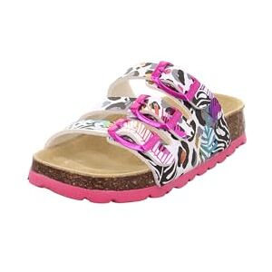 Superfit Mädchen Fussbettpantoffel 1800113 Hausschuh, Weiß Mehrfarbig 1100, 30 EU Superfit Mädchen Fussbettpantoffel 1800113 Hausschuh, Weiß Mehrfarbig 1100, 30 EU