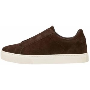 Marc O' Polo Marc OߴPolo Herren Slip On Sneaker aus Leder zum Schlupfen, Grün (Dark Earth), 41 Marc O' Polo Marc OߴPolo Herren Slip On Sneaker aus Leder zum Schlupfen, Grün (Dark Earth), 41