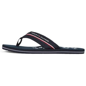 Tommy Hilfiger Herren Flip Flops Web Beach Sandal Elegant, Blau (Desert Sky), 40 Tommy Hilfiger Herren Flip Flops Web Beach Sandal Elegant, Blau (Desert Sky), 40