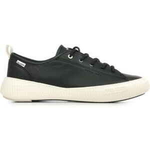 Palladium Damen Pallanova Lo LTH Sneaker, Schwarz, 43 EU Palladium Damen Pallanova Lo LTH Sneaker, Schwarz, 43 EU