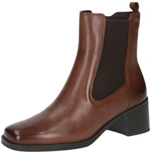 CAPRICE Damen Stiefeletten mit Absatz Elegant Kleiner Absatz, Braun (Cognac Nappa), 39 EU CAPRICE Damen Stiefeletten mit Absatz Elegant Kleiner Absatz, Braun (Cognac Nappa), 39 EU